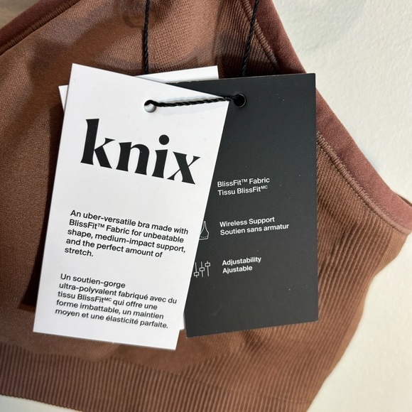 KNIX Sz XXL Good to Go Seamless Bra Padded Adjustable Strap & Back NEW WITH TAGS - Picture 4 of 10